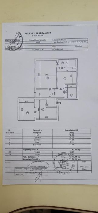 Închiriez apartament 2 camere, 80 mp, terasă + balcon, parcare – proprietar