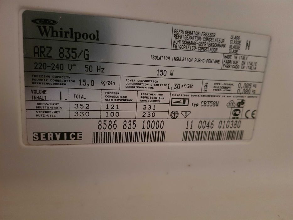Хладилник Whirlpool