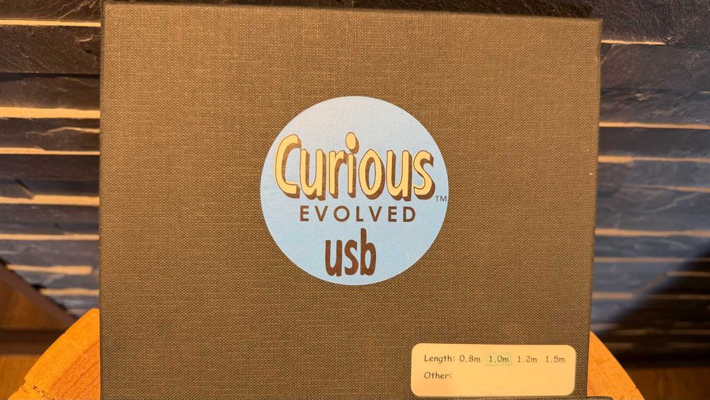 Curious Evolved USB A-B 1 m – cablu USB audio High-End – stare impecabilă