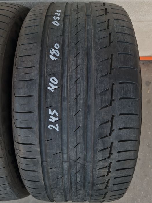 Летни гуми 4 броя CONTINENTAL PremiumContact6 245 40 R18 дот 0520