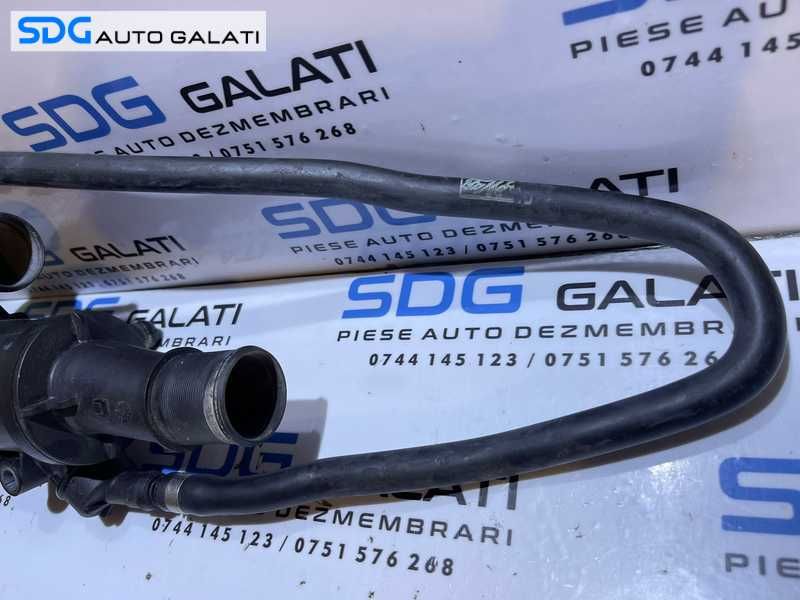 Corp Carcasa Termostat Senzor Temperatura Apa Peugeot 807 2.0 HDI 2005 - 2012 Cod 9656182980 [S0109]