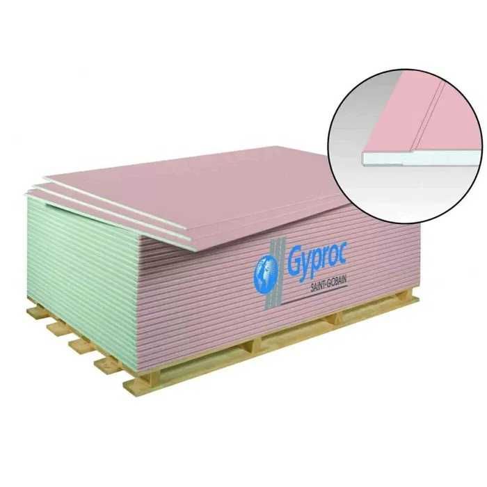 Гипсокартон акустический GYPROC Мультикомфорт 12,5мм, 2500Х1200