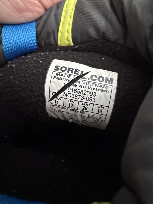 Cizme Sorel zapada copii 28