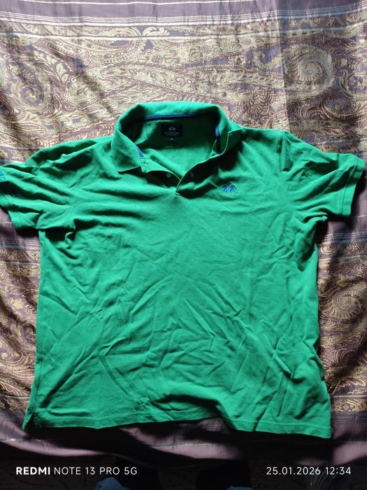 Сет от тениски с яка къс ръкав  на известни марки