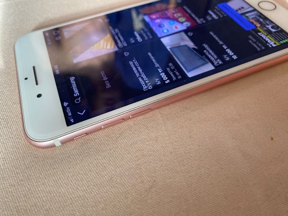 Продам или обменяю Iphone 7 plus Rose Gold акб 80