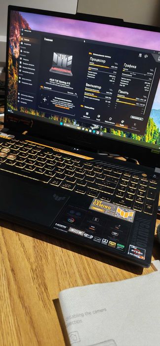 Model: ASUS TUF Gaming A15  or: AMD Ryzen 7 7735HS