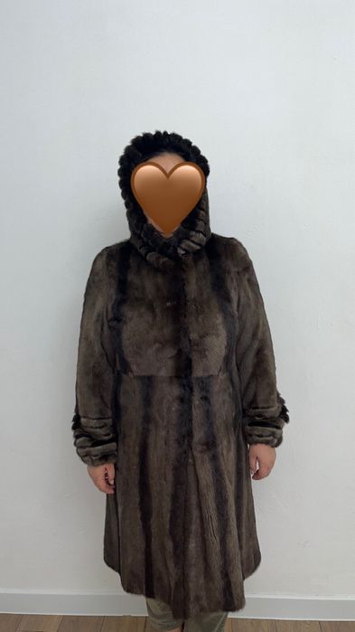 Норковая шуба б/у