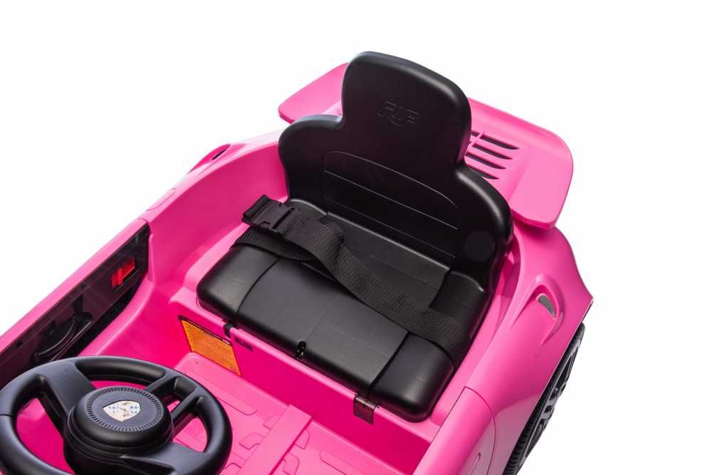 Masinuta electrica copii Porsche RUF CTR Roz telecomanda,90w roti eva