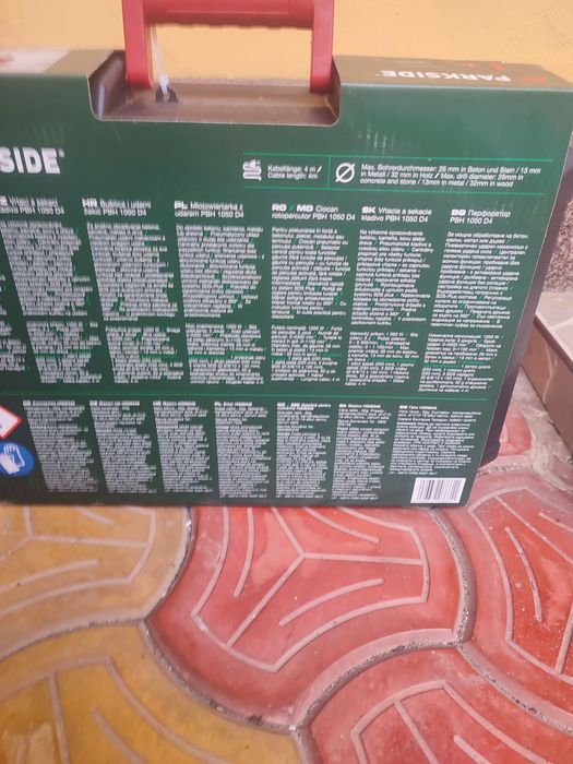 Ciocan rotopercutor Parkside PBH 1050 bormașină percuție