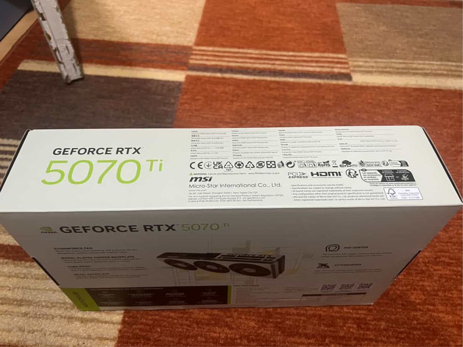 НЕОТВАРЯНА! MSI Inspire 3X RTX 5070 Ti