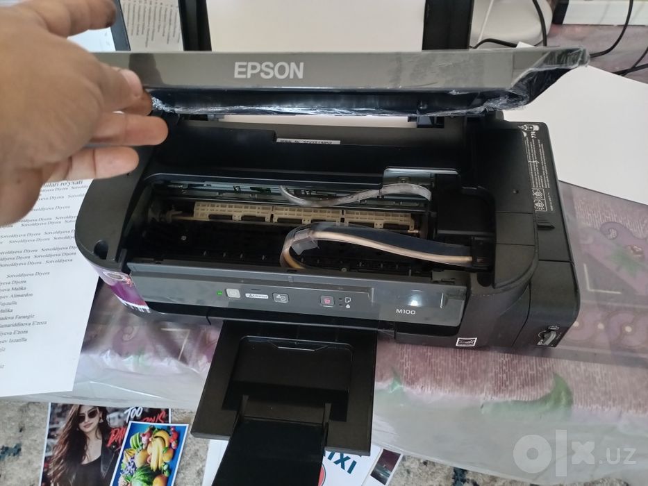 Epson M100 reaktiv juda tezkor printer dyuza 100% zaprafka tola tayyor