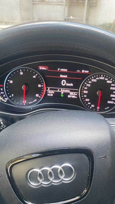 Audi A6/ 2.0 177 cp/ diesel/ automat/ 2014/ camera 360/ panoramic/ ACC