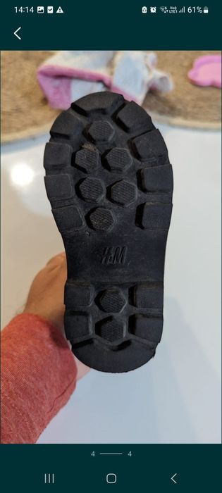 Cizmulite/ghetute 23 h&m