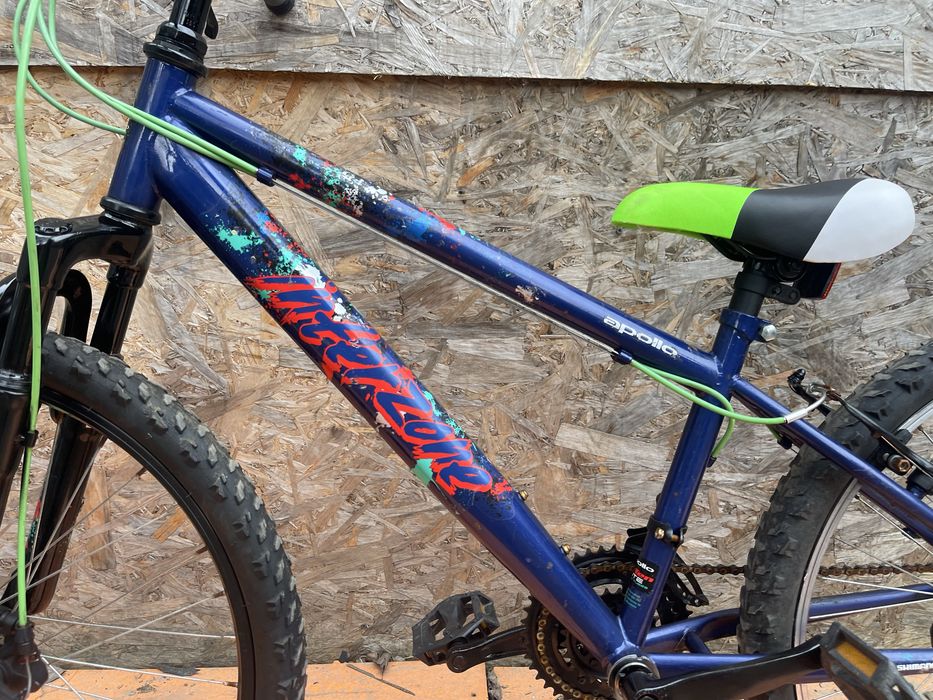 Bicicleta apollo  interzone frane pe disc roti 24”