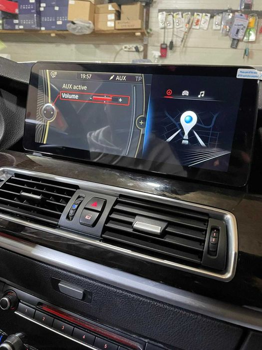 Navigatie Android BMW Seria 5 F07 Carplay Android Auto + Camera