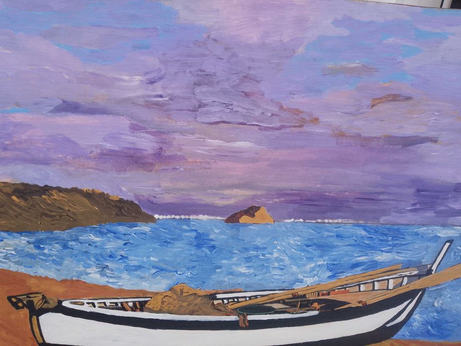 Голяма маслена картина