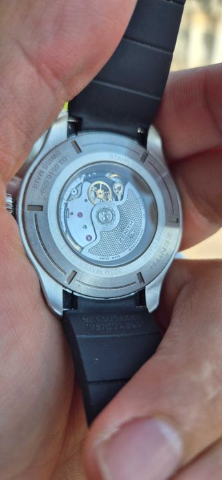 Zenith Elite Defy 300m - дайвър автоматик, пълен комплект