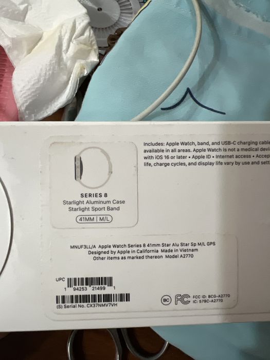Apple watch 8 в отличном состоянии