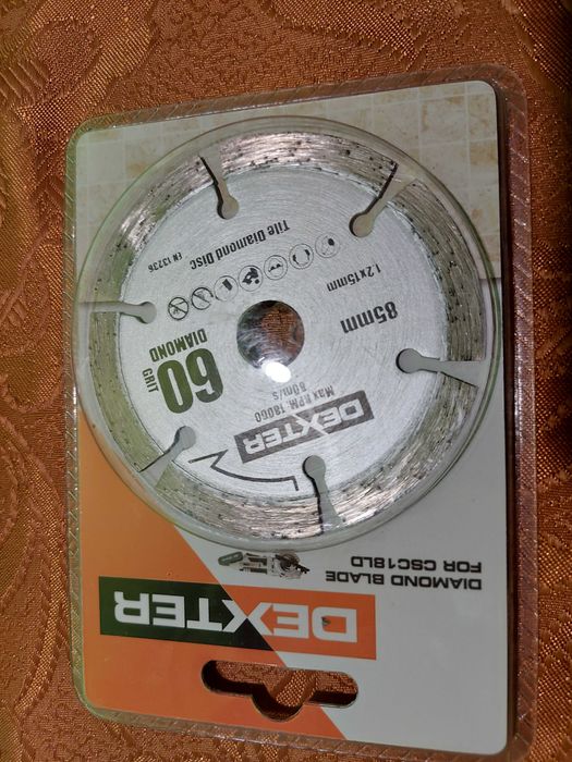 Disc diamantat,  pentru debitat placi ceramice, beton, caramida