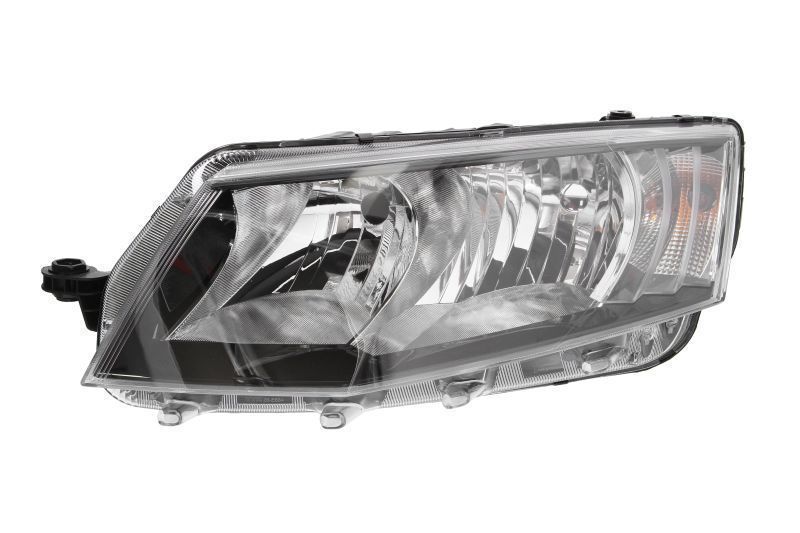 Far Skoda Octavia 3 (5e), 01.2013-05.2017, Electric, tip bec H15+H7, omologare ECE, cu motoras, 5E1941017, partea Stanga, marca TYC 20-14684-05-2