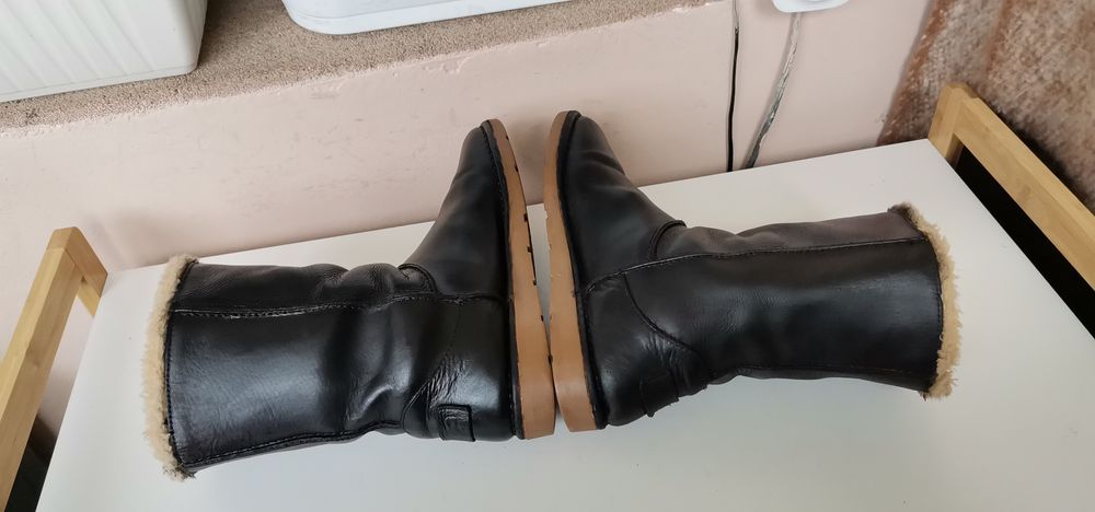 Ботуши Аqa 37 н. Естествена кожа