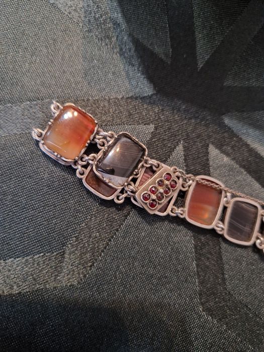 Уникална антикварна сребърна гривна