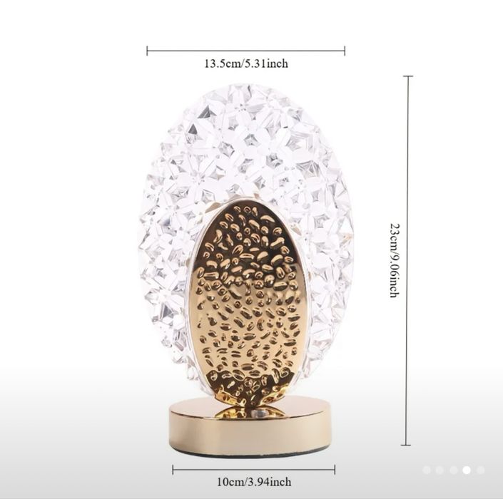 Беспроводной светильник ночник высота 23 см