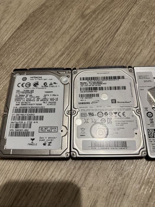 Жесткие диски 500гб для ноутбука