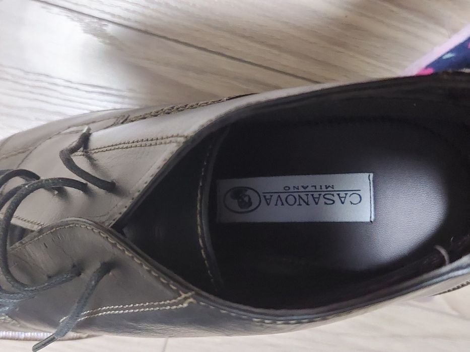 Ghete barbati piele naturala Casanova 45