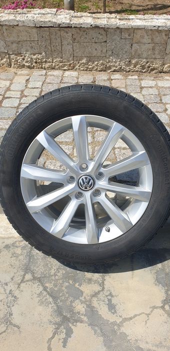Оригинални лети джанти 17 цола 5х112 от Пасат В8.
