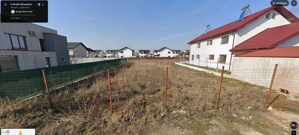 Teren Comuna Berceni Strada Miorita 430 MP