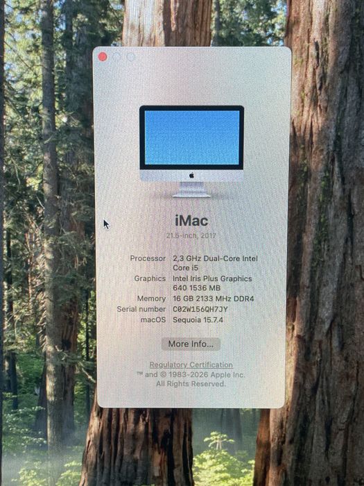 iMac 21.5 inc 2017