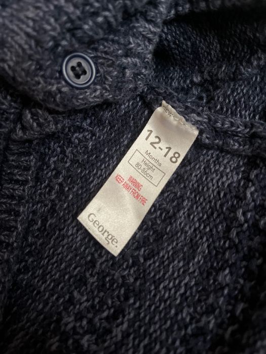 Жилетка George и суитчър ZARA, 12-18м.