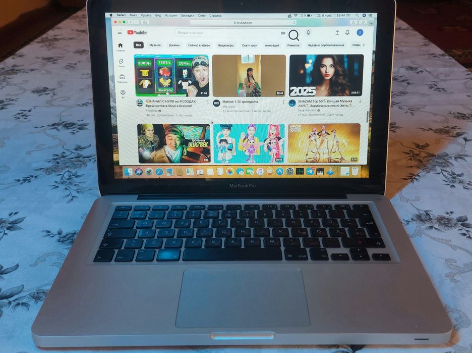 Macbook Pro yil 2012