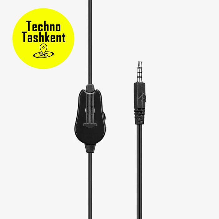 Гарнитура HP DHE-8009, наушники с микрофоном проводные (Dostavka Bor)