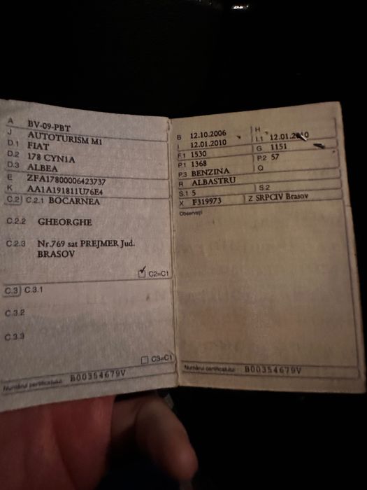 Vând Fiat Albea