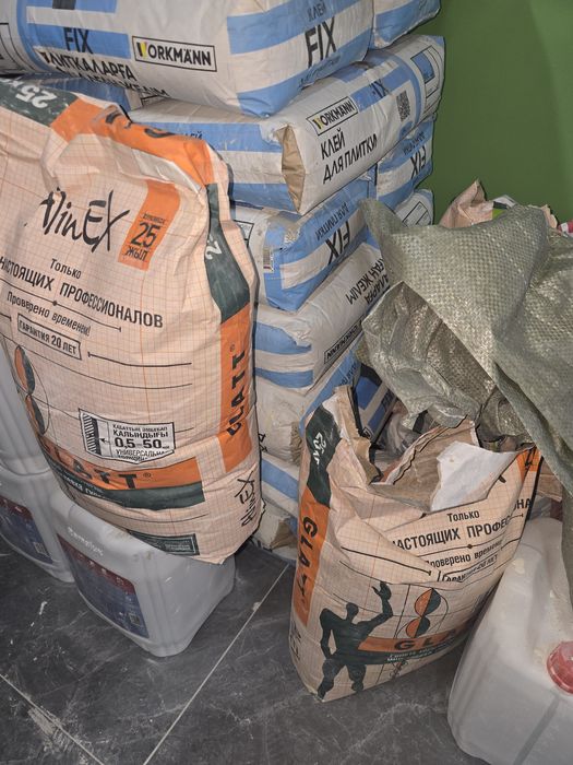 Клей для плитки 12 мешков