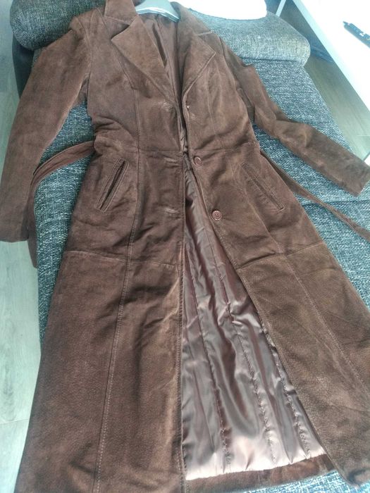 Palton dama piele naturala intoarsa