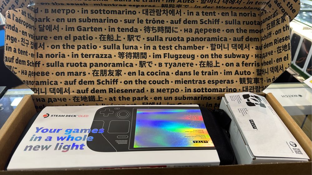 Steam deck 512 gb black new