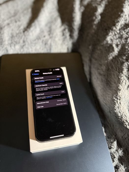 Iphone 15 PRO black titanium