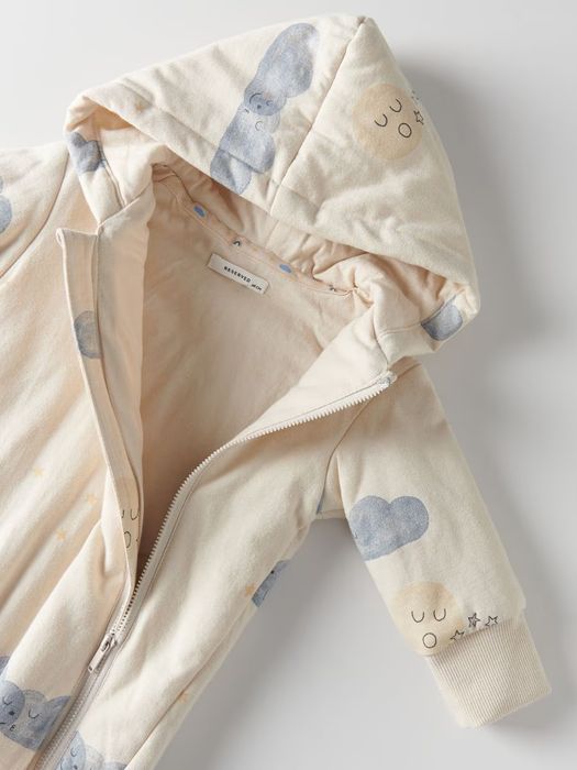 Памучен бебешки гащеризон Reserved за момче