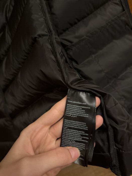 Calvin Klein CK vesta de puf rata