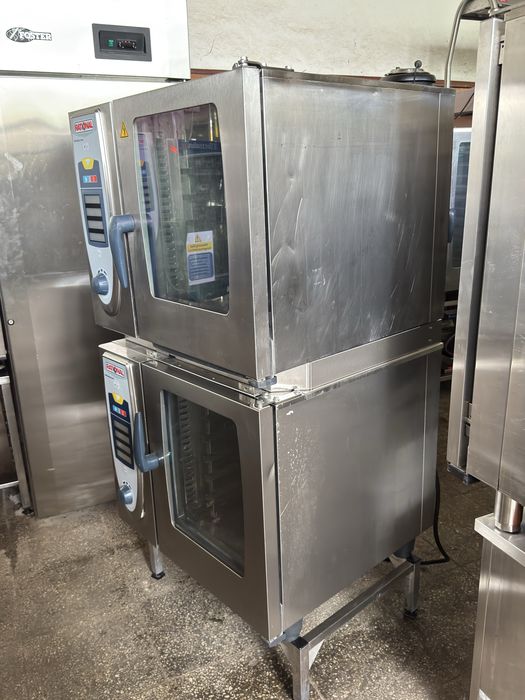Професионален Двоен Конвектомат Rational SCC 61 E 2x6 GN 1/1