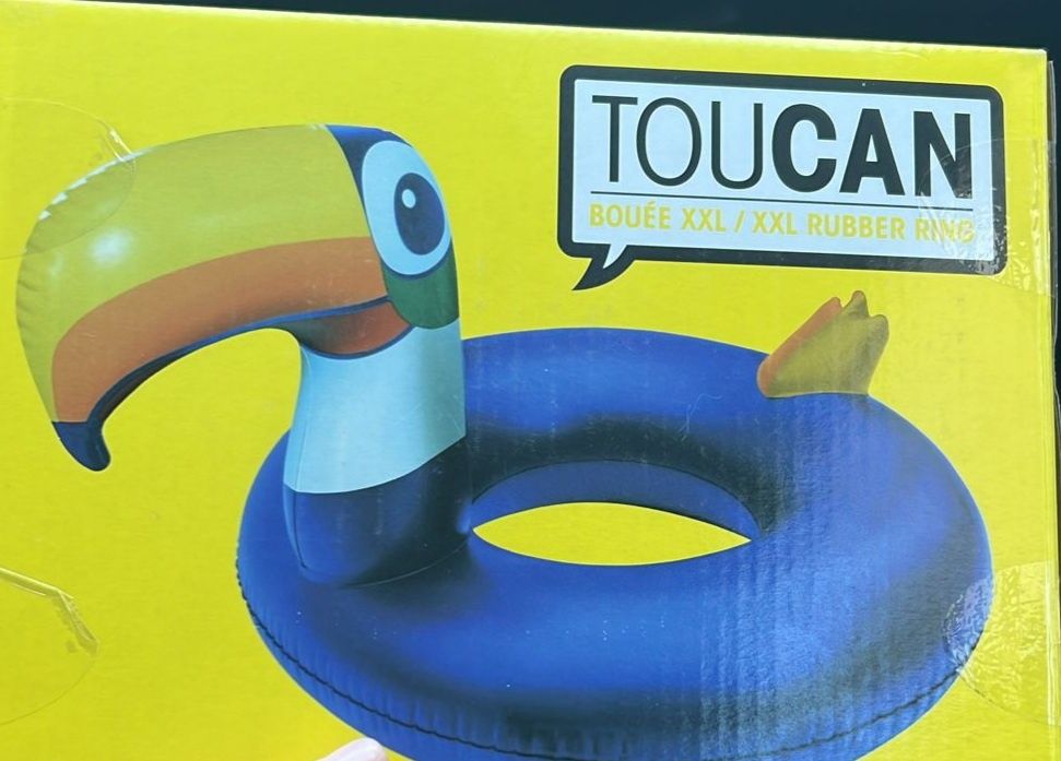 Tucan/colac de apă pneumabil