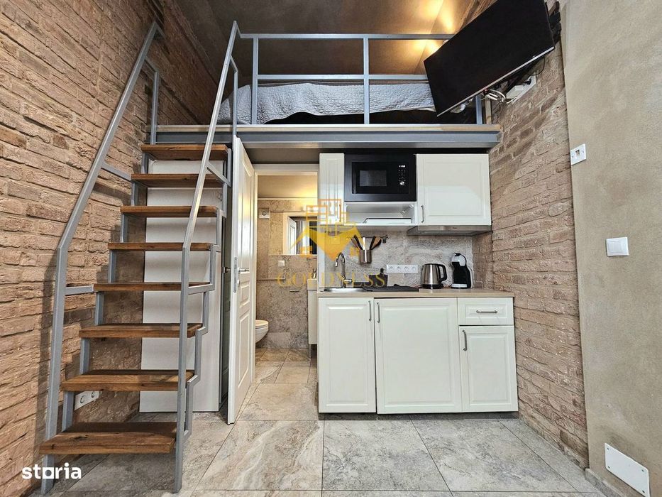 Studio tip loft, UltraCentral, Piața Muzeului, Piața Mihai Viteazul