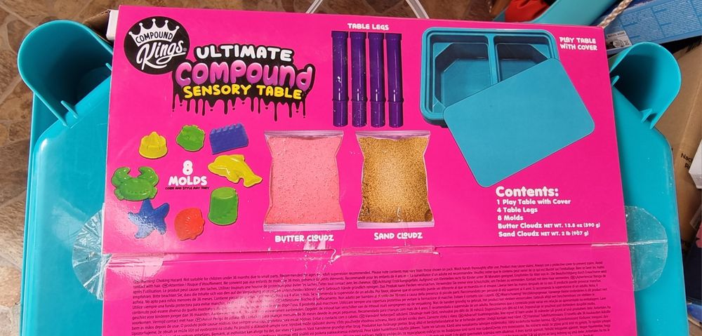 Детска масичка с жив пясък