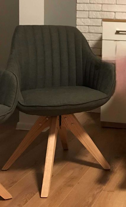 СИВИ И РОЗОВИ КРЕСЛА ЧИЛ С ПОДЛАКЪТНИЦИ И ВЪРТЯЩА СЕДАЛКА 60/65/83 СМ