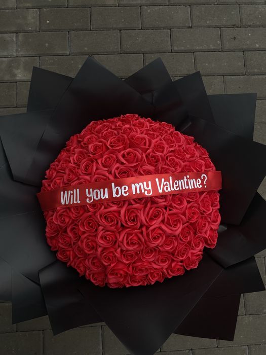 101 trandafiri cu mesaj