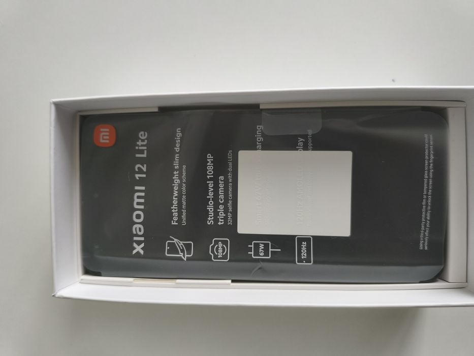 Xiaomi 12 Lite Black 5G