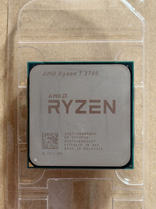 AMD Ryzen 7 2700 / 8 ядер 16 потоков